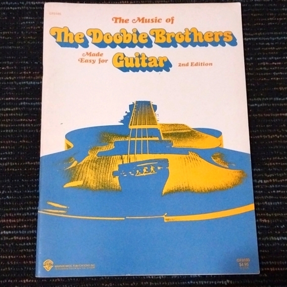 Vintage 1974 Music of Doobie Brothers Made Easy for Guitar Book - Picture 1 of 4